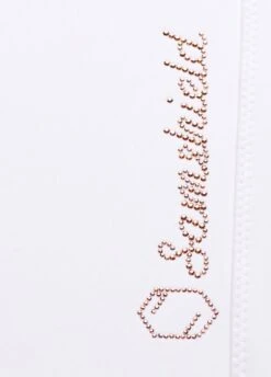 Samshield Ladies Adèle Breeches - White/Pink Gold -Equestrian Supply Store samshieldadelewhite3rdy