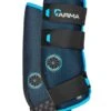 Shires Arma Magnetic Boots - Black/Blue -Equestrian Supply Store shires arma magnetic boots black 1rdy