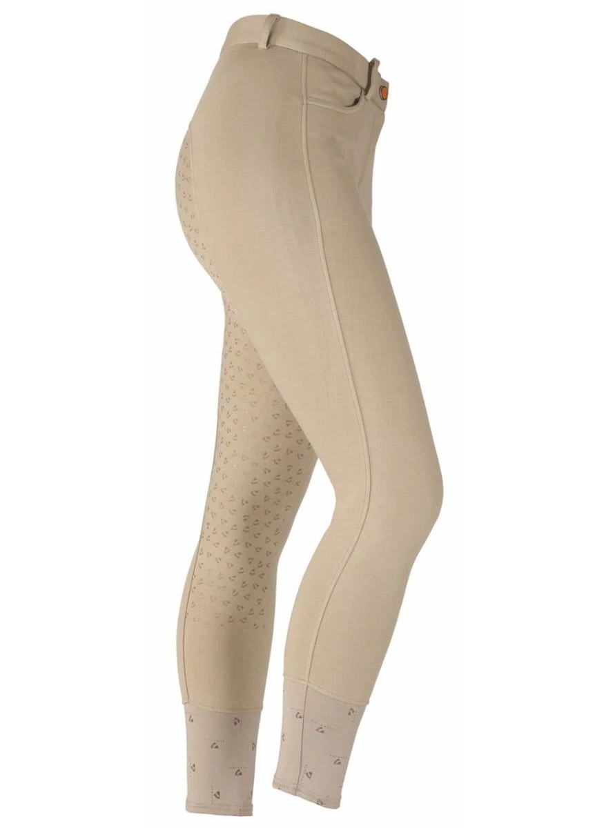 Shires Aubrion Ladies Northwick Breeches - Beige 3 Shires Aubrion Ladies Northwick Breeches - Beige