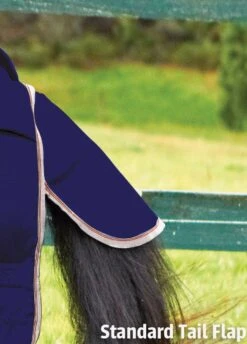 Weatherbeeta Comfitec Essential Combo Heavy Turnout- Iron Flame -Equestrian Supply Store standardtailflape