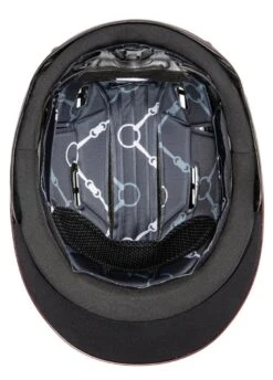 Uvex Suxxeed Blaze Glitter Helmet - Burgundy Shiny -Equestrian Supply Store uvex blaze suxxeed burgundy 5rdy