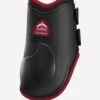Veredus Olympus Colours Fetlock Boots - Black/Bordeaux -Equestrian Supply Store verbord