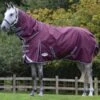 Weatherbeeta Pus Dynamic II Detach-A-Neck Heavy - Maroon/Grey/White 2 Weatherbeeta Pus Dynamic II Detach-A-Neck Heavy - Maroon/Grey/White -Equestrian Supply Store wb dynamic dan maroon 1rdy