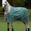 Weatherbeeta ComFITec Tyro Standard Neck Lite Plus - Green/Burnt Orange -Equestrian Supply Store wb tyro green 1rdy