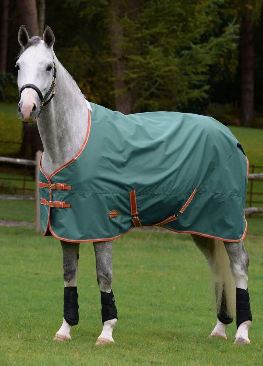 Weatherbeeta ComFITec Tyro Standard Neck Lite Plus - Green/Burnt Orange 3 Weatherbeeta ComFITec Tyro Standard Neck Lite Plus - Green/Burnt Orange