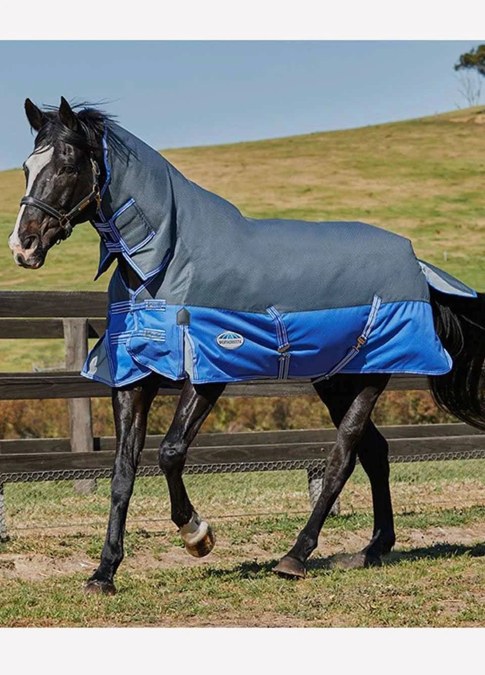 Weatherbeeta Comfitec Premier Thinsulate Turnout - Grey/Blue 3 Weatherbeeta Comfitec Premier Thinsulate Turnout - Grey/Blue