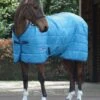 Weatherbeeta ComFiTec Channel Quilt Standard Neck Med/Lite Stable Rug - Sea Blue -Equestrian Supply Store weatherbeeta channel std seablue