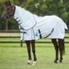 Weatherbeeta Kool Coat Combo III With Surcingles - White/Navy/Red -Equestrian Supply Store weatherbeeta kool coat combo white 1rdy
