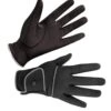 Woof Wear Vision Riding Glove - Black -Equestrian Supply Store woof vision glove black 1rdy