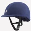Charles Owen Junior YR8 Riding Hat - Navy -Equestrian Supply Store yr8navy