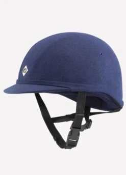 Charles Owen Junior YR8 Riding Hat - Navy