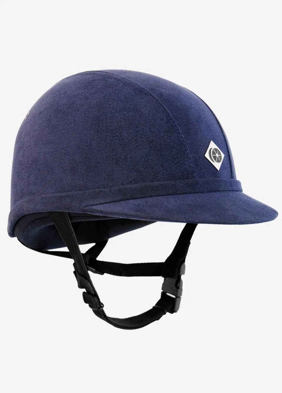 Charles Owen Junior YR8 Riding Hat - Navy 4 Charles Owen Junior YR8 Riding Hat - Navy - Image 2
